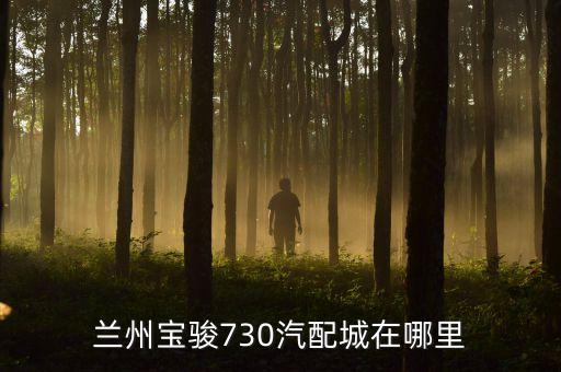 兰州宝骏730汽配城在哪里