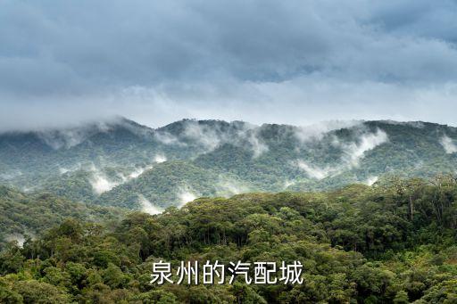 泉州的汽配城
