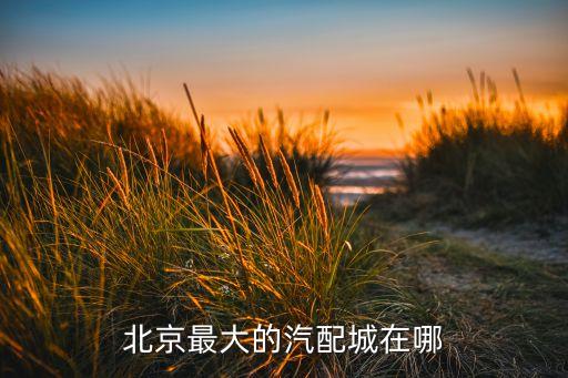 北京最大的汽配城在哪
