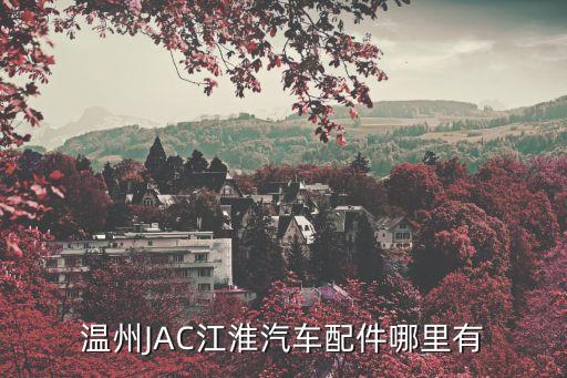 温州JAC江淮汽车配件哪里有