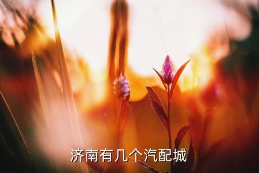 济南有几个汽配城