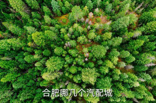 合肥哪几个汽配城