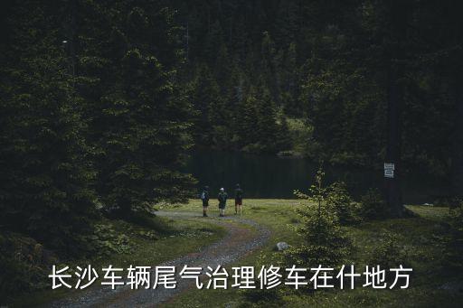 长沙车辆尾气治理修车在什地方